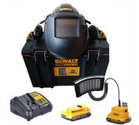 Dewalt 18V Powered Air Purifying Respirator & Welding Lens P3 Filter X2 2Ah Kit