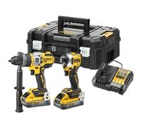 DeWalt DCK2052H2T 18V XR Combi Drill & Impact Driver Twin Pack (2 x 5.0AH Powers