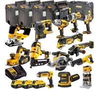 Dewalt 18V XR 14 Piece Power Tool Kit With 3 x 5.0Ah Battery & Charger DEWKIT27