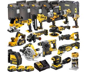 Dewalt 18V XR 16 Piece Combo Tool Kit with 3 x 5.0Ah Battery & Charger DEWKIT23