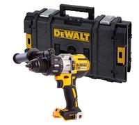 Dewalt 18v XR 3 Speed Brushless Combi Hammer + Side Handle + Toughsystem Case