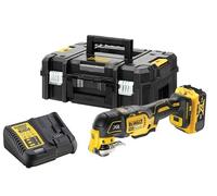 DEWALT 18V XR 5Ah Li-Ion Cordless 3 Speed Oscillating Multi-Tool Kit - DCS356P1-GB