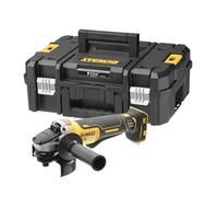 DeWALT DCG406NT Brushless Angle Grinder Paddle Switch 18V Body Only & Carry Box