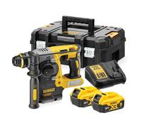18V Sds-Plus Battery Hammer Drill 24mm 5Ah +2 Batteries Drill New Battery Top