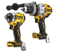Dewalt 18V Xr Brushless Premium Twin Kit Dcd1007 Combi + Dcf860 Impact Driver