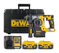DEWALT 18V XR Brushless SDS Plus Hammer Drill 2x5Ah Kit Box Charger