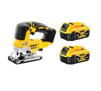 Dewalt 18v XR Brushless Top Handle Jigsaw - 2 x 5ah Battery - DCS334N