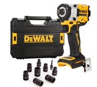 Dewalt 18V Xr Dcf921N Brushless 1/2" Torque Wrench + Tstak Case + 9Pc Socket Set