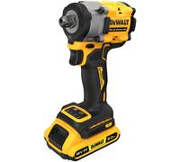DeWalt DCF922 18v XR Cordless Brushless 1/2" Compact Impact Wrench 2 x 2ah Li-ion Battery Charger Case