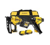 DeWalt DCK246P2 XR Nailer Kit 18V 2 x 5.0Ah Li-ion