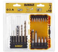DeWalt 19 Piece Extreme 2 Metal Drill and Screwdriver Bit Set in Tough Case