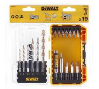 DEWALT DT70712 19PCE MASONARY DRILL & SCREWDRIVER BIT SET IN TOUGHCASE
