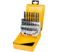 Dewalt DT5913-QZ Series 338 HSS-R DIN Jobber Drill Bit Set (Pack of 19)