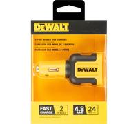 DEWALT 2-Port Mobile USB Charger, 24W