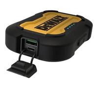 DeWALT | 2-Port Powerbank 10,000mAh IP67 Rated | 215 1643 DWG | IP67-rated 10,000mAh powerbank with USB-C Power Delivery and Quick Charge ports for reliable portable charging.