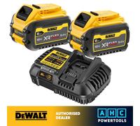 Dewalt 2 x DCB546 54V XR Flexvolt 6.0Ah Batteries + DCB116 XR Fast Charger