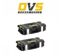 DeWalt 2 x DS150 XR TOUGHSYSTEM Stackable Kitbox Empty Case IP64 Pack of 2