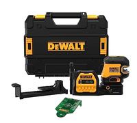 DEWALT 20V/12V MAX Laser Level, Cross Line Laser and 5 Spot Laser, Green, Bare Tool Only (DCLE34520GB)