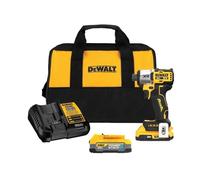 DEWALT - 20V Impact Driver, Cordless, 3 speeds, Battery and Charger Included (DCF845D1E1), Black