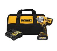 DeWalt - 20V MAX Cordless Impact Wrench Kit, 1/2" Hog Ring, Battery and Charger Included (DCF961GP1)