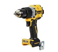 DEWALT 20V MAX Hammer Drill, 1/2", Cordless and Brushless, Compact with 2-Speed Setting, Bare Tool Only (DCD805B) Yellow