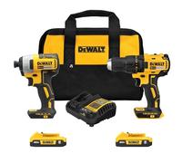DEWALT - 20V MAX Power Tool Combo Kit, Cordless Power Tool Set, 2 Tools with 2 Batteries and Charger Included (DCK277D2)