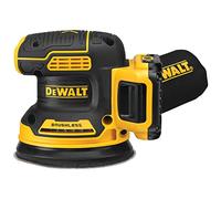DEWALT 20V MAX* Random Orbit Sander, 5-Inch, Cordless Kit (DCW210D1), Yellow
