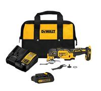 DEWALT 20V MAX XR Oscillating Tool Kit, 3-Speed (DCS356C1)