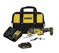 DEWALT 20V MAX XR Oscillating Tool Kit, 3-Speed (DCS356C1)
