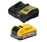 DEWALT 20V MAX XR POWERSTACK 3.5 Ah Power Tool Battery and Charger Kit (DCBP320C)
