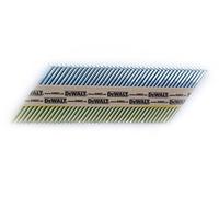 Dewalt 2200 Pcs 34 Degree D Head Nails Wired 2.8 x 90mm Smooth Nail for Cordless Nailer DNW2890E Multicolor