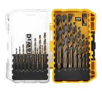 Dewalt HSS-G Metal Drill Bit 23 Piece Set Gold Oxide High Speed Steel