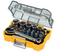 Dewalt DT71516 24 Piece Socket Ratchet Wrench Screwdriver Bit Set PZ2 PH2 TORX