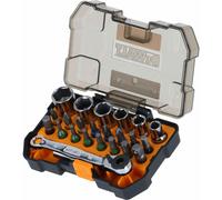 DeWalt 24 Piece McLaren F1 1/4" Drive Socket and Screwdriver Bit Set 1/4"