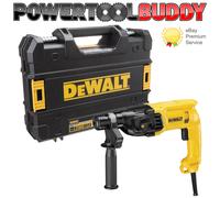 DeWalt 240v SDS Plus Hammer Drill 3 Mode D25033K 22mm 710w & Heavy Duty Case