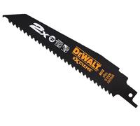 DEWALT 2X Life Wood & Nail Reciprocating Blade 305mm x 6 TPI Pack of 5 DEWDT231