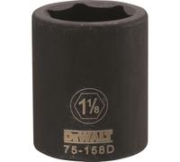 DEWALT 3/4" Drive Impact Socket 6 PT 1 1/8