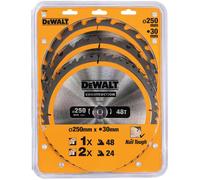 DEWALT DT1963-QZ (pkt of 3) Mitre saw blade