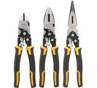 Dewalt 3 Piece Compound Action Pliers Set Dwht0-70484