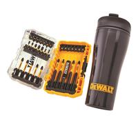 DeWalt FlexTorq 32 Piece Screwdriver Set + Bit Holder + Thermal Mug XMS25MUGSET