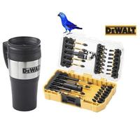 DeWalt 32 Piece FLEXTORQ Screwdriver Bit Set In ToughCase with Mug DT70736TM