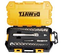 DEWALT® DWMT45034 Mechanics 1/4 in. and 3/8 in. Drive Socket Set (34 pc.)