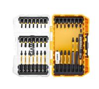 Dewalt FLEXTORQ 37 PC Screwdriver Impact Rated Bit Set Drive Guide + Tough Case