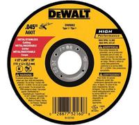 DEWALT 4-1/2 Inch Cut-Off Wheel, Angle Grinder Cutting Disc, General Purpose, 5-Pack (DW8062B5)