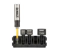 DEWALT 4 Piece Stubby Nut Driver and Torsion Bit Holder Bar Set