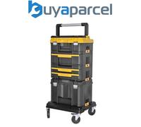 Dewalt 4 x Tstak Boxes DWST1-70705, DWST1-70706 + DWST1-70704 Trolley
