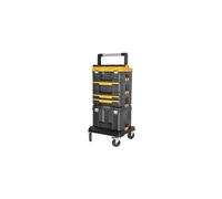 Dewalt 4 x Tstak Boxes DWST1-70705, DWST1-70706 + DWST1-70704 Trolley