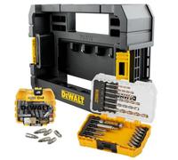 Dewalt 44 Piece Extreme Masonry Drill Bit Screwdriver Set Tough Case Tstak Caddy
