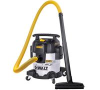 DEWALT 5 Gallon 4 HP STEALTHSONIC Shop Vacuum Wet and Dry DXV05S-QTB Ultra Quiet Stainless Steel Wet/Dry Vacuum Cleaner with Powerful Suction for Garage, Jobsite, and Workshop