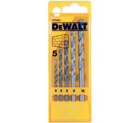 DeWalt 5 Piece Masonry Drill Set